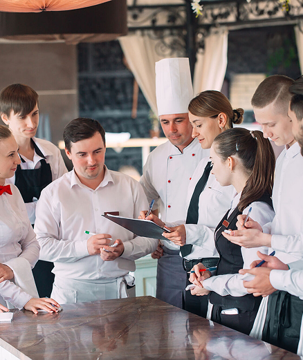 Restaurant staff